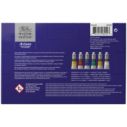 Artisan Water Mixable Oil Colour 10x21ml Tube Set