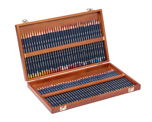 Watercolour Pencils 72 Wooden Box