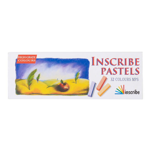 Inscribe Set Of 32 Assorted Soft Pastels