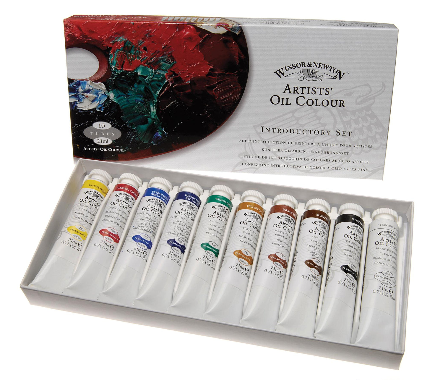 Winsor & Newton Artists' Oil Colour Introductory Set 10x21ml