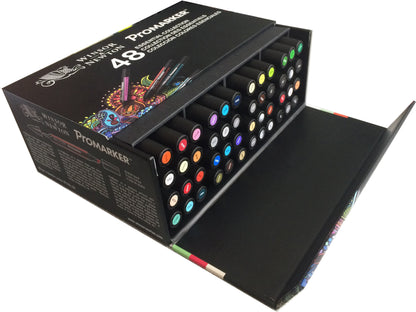 Winsor & Newton Promarker 48 Essential Collection