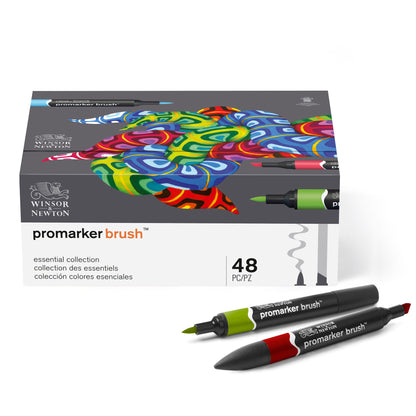 Winsor & Newton Promarker Brush 48 Essential Collection