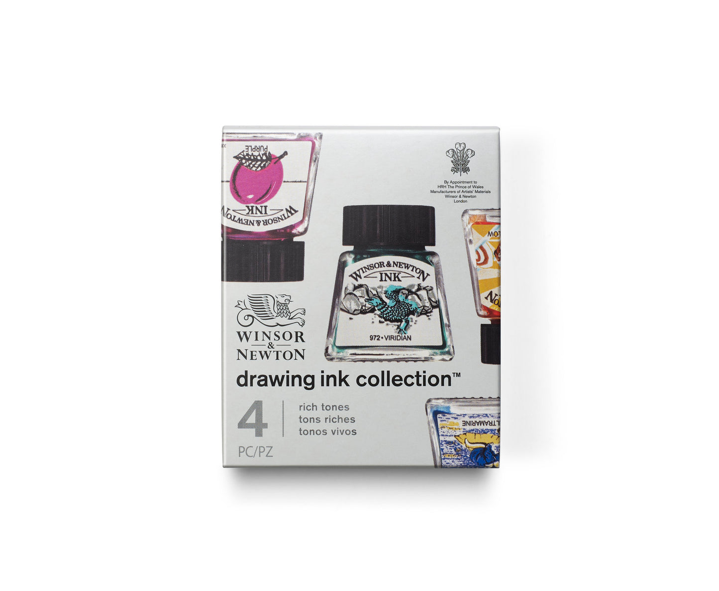 Drawing Ink Collection - Set of 4 (Rich Tones)