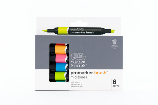 Promarker Brush 6 Mid Tones