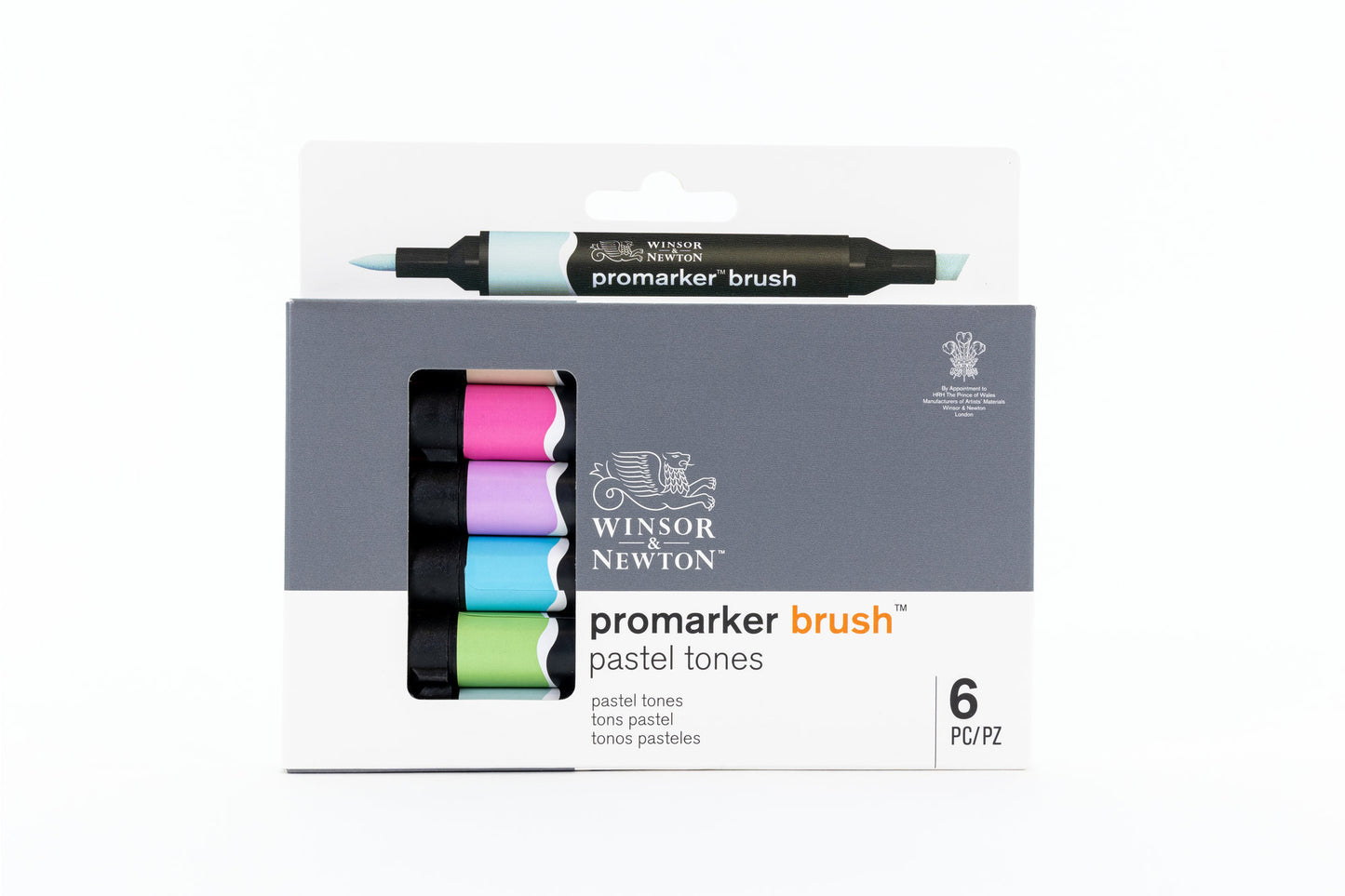 Promarker Brush 6 Pastel Tones