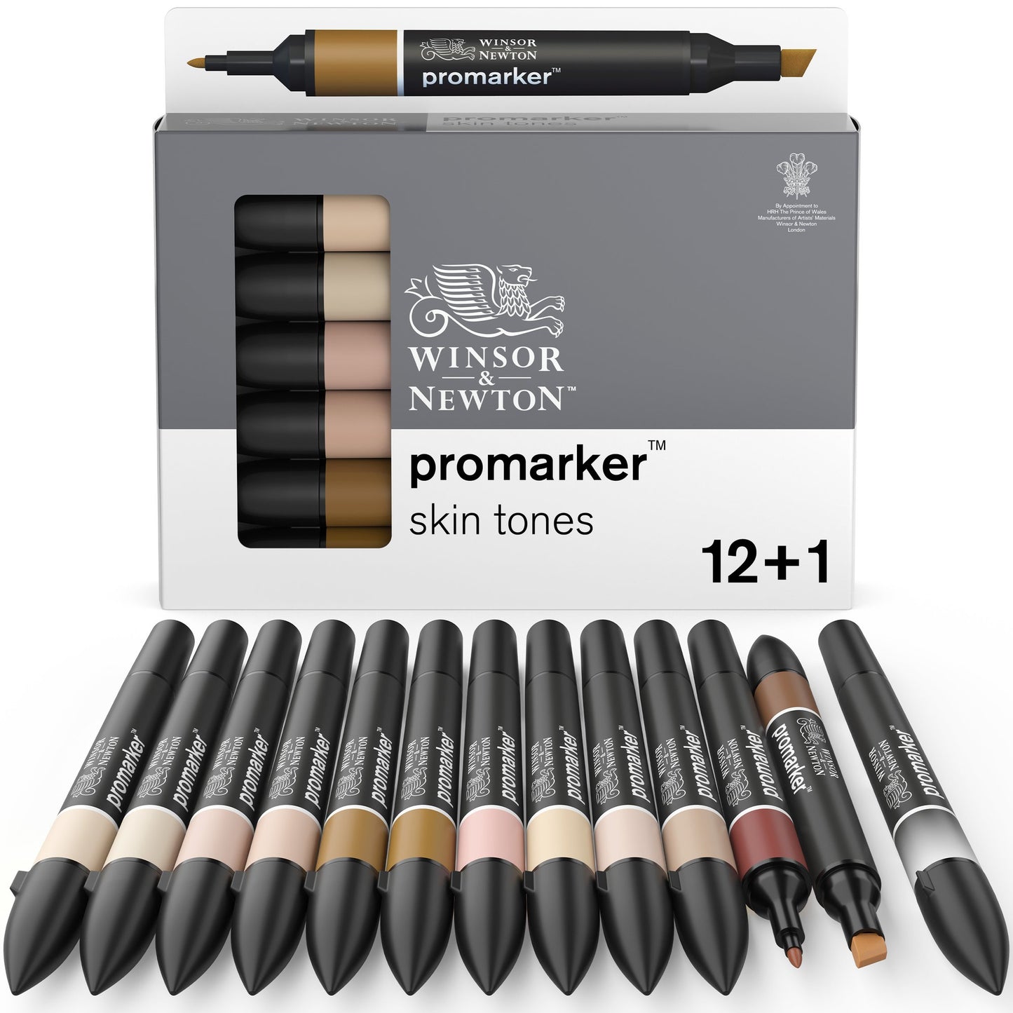 Promarker 12 Skin Tones Set
