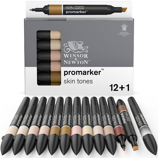 Promarker 12 Skin Tones Set