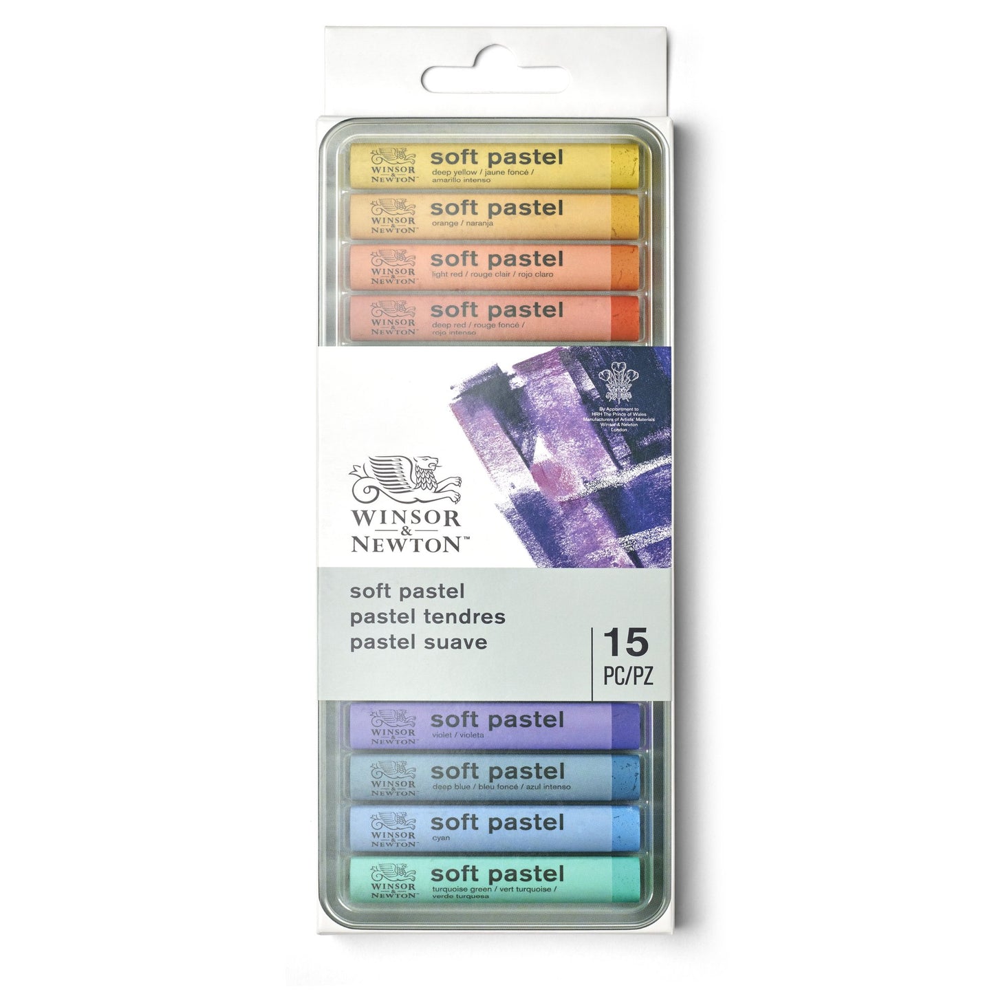 Winsor & Newton Soft Pastel Box 15x Sticks
