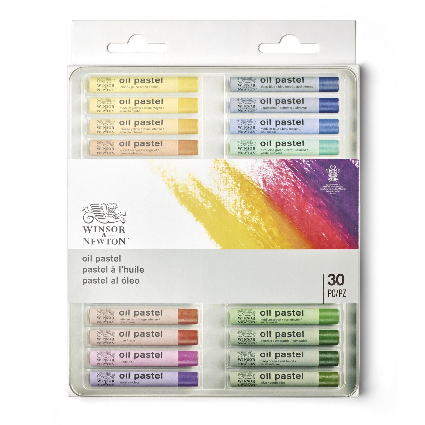 Winsor & Newton Oil Pastel Box 30x Sticks