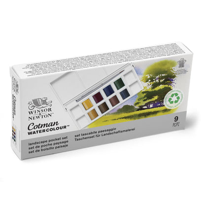 Cotman Watercolour Landscape Pocket Set