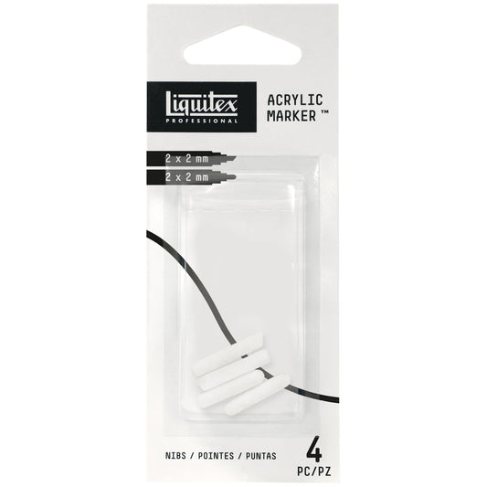 Liquitex Professional Acrylic Marker 2mm Fine Nibs Assortment Pack