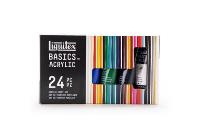 Liquitex Basics Acrylic Set - 24x22ml - Best Sellers