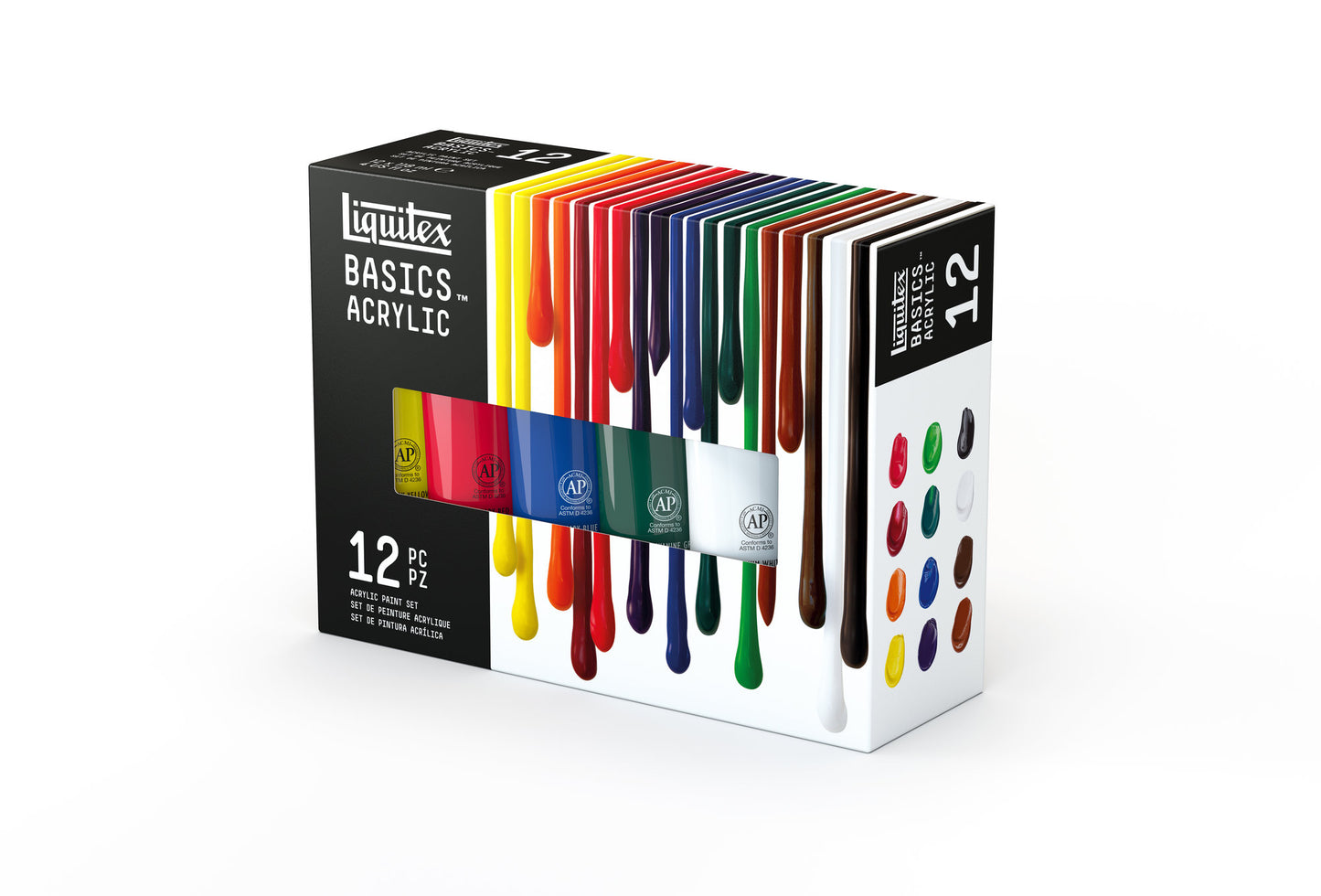 Liquitex Basics Acrylic Colour Set 12x118ml
