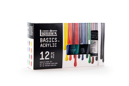Liquitex Basics Acrylic Set - 12x22ml