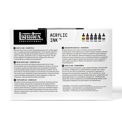 Acrylic Ink Set - 6x30ml - Essentials